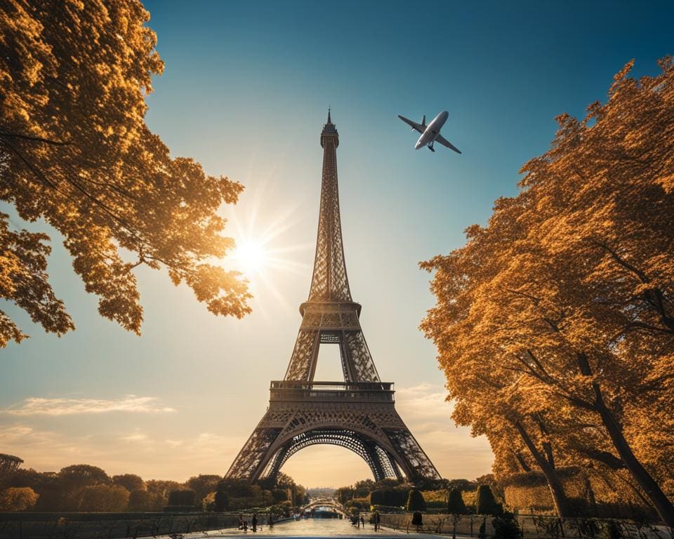 vliegtijd Parijs