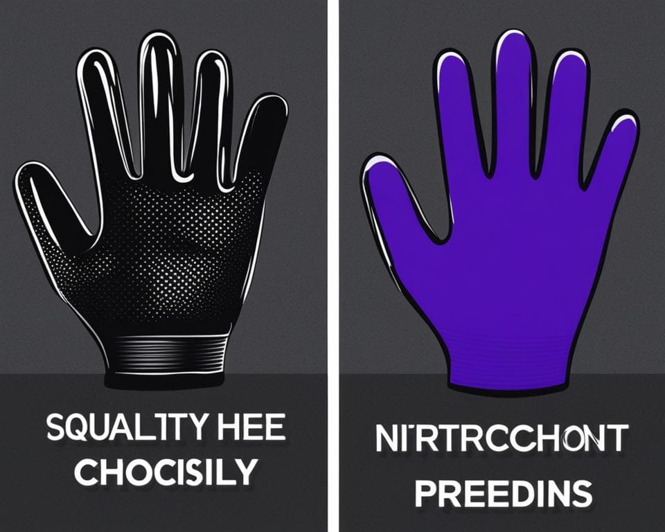 Het Verschil in Kwaliteit van Nitril Handschoenen: Waarop te Letten