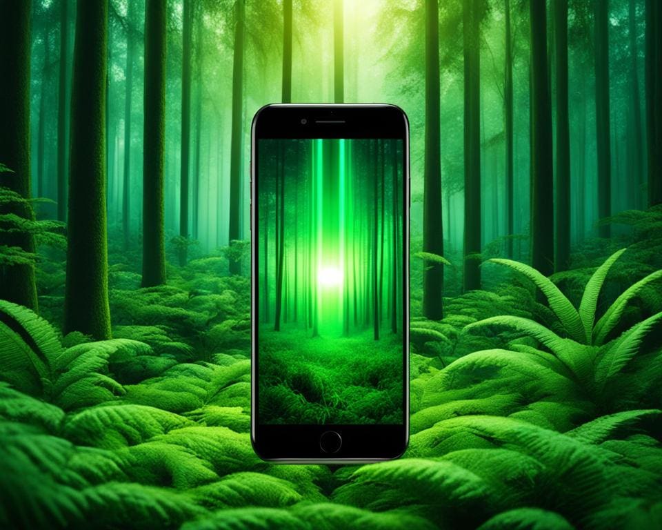 groene mobiele apps