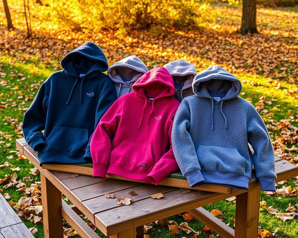 Fleece hoodies online kopen