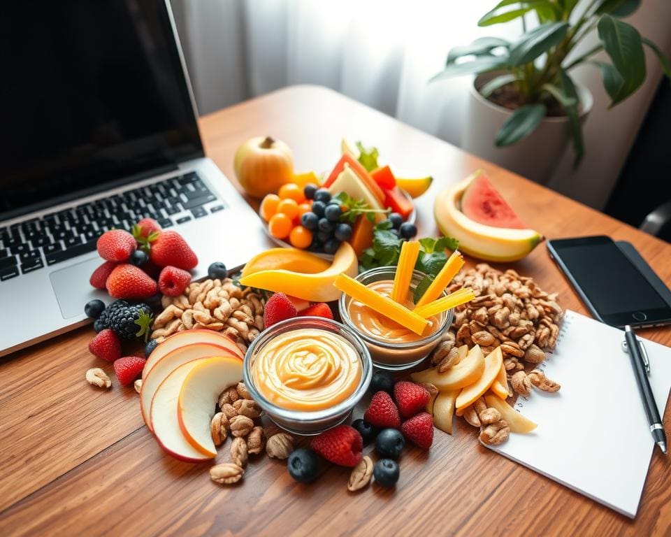 Gezonde snacks voor onderweg en op kantoor