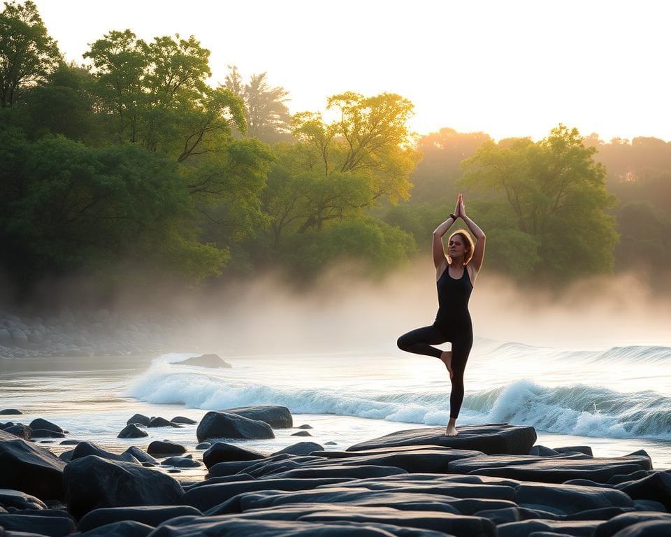 Hoe je stress vermindert met yoga en meditatie