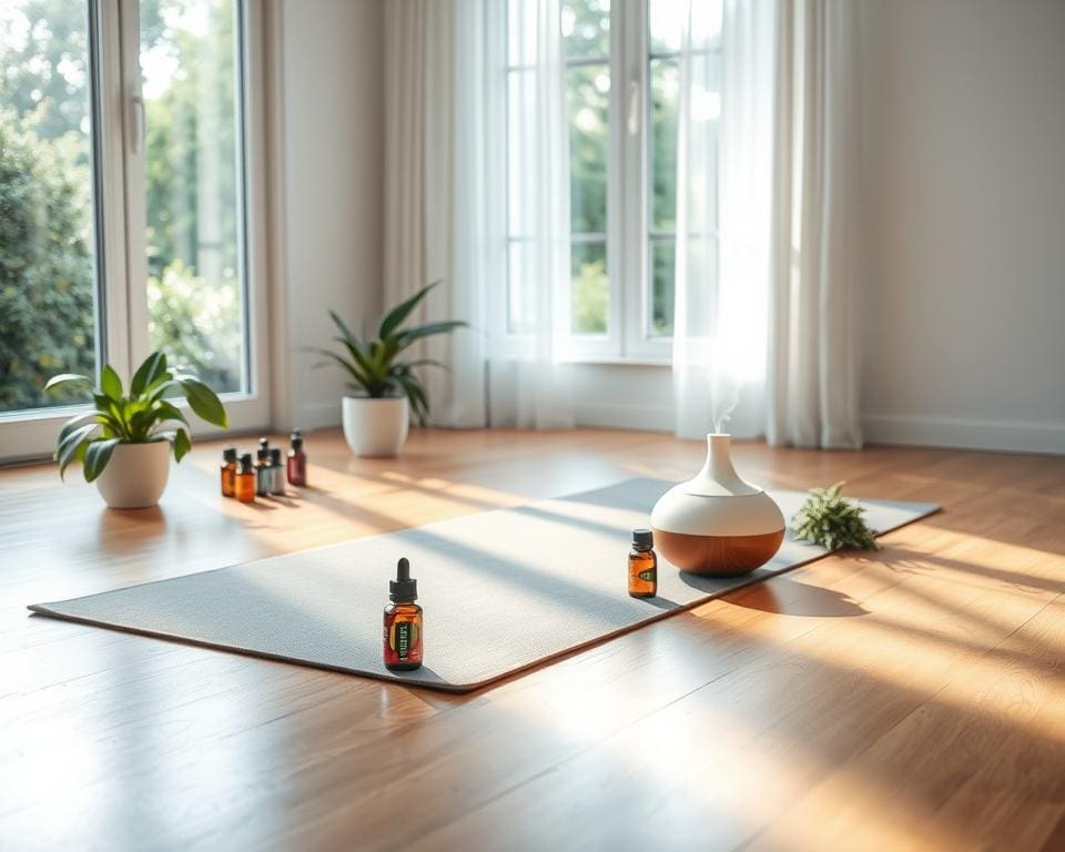 Ontspan en laad op met aromatherapie en yoga