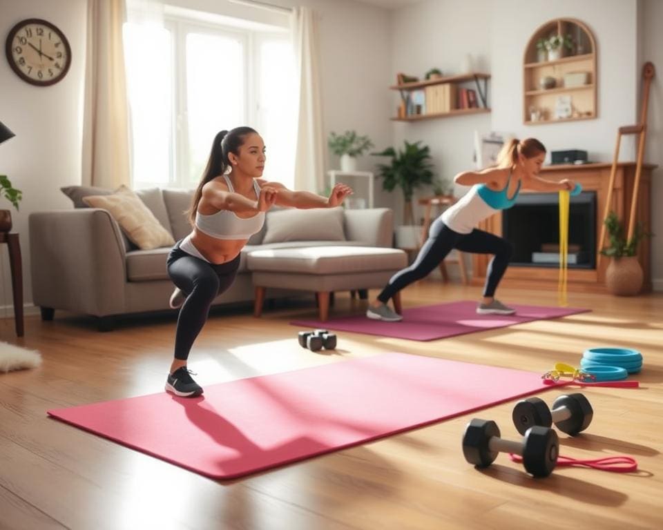 Voordelen van thuisoefeningen voor krachttraining