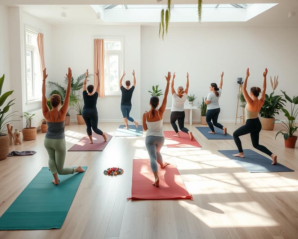 Yoga voor meer flexibiliteit en stressverlichting