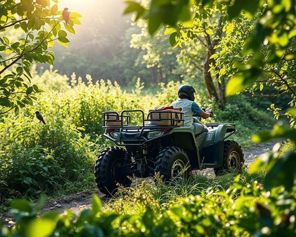 ecologisch rijden met quads