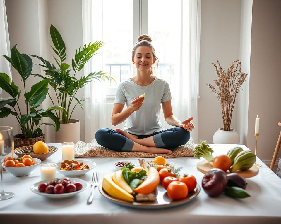 mindful eten om af te vallen