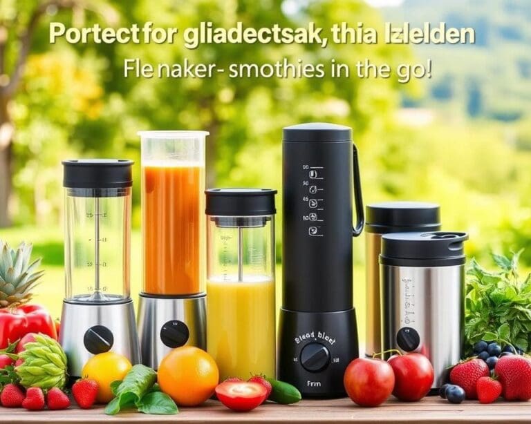 Elektrische blenders voor smoothies onderweg