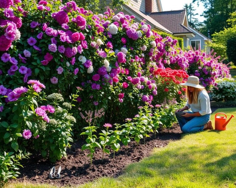 Hoe Plant Je Een Bloeiende Haag voor Privacy?