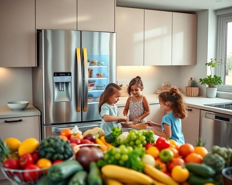 Waarom slimme koelkasten ideaal zijn voor gezinnen