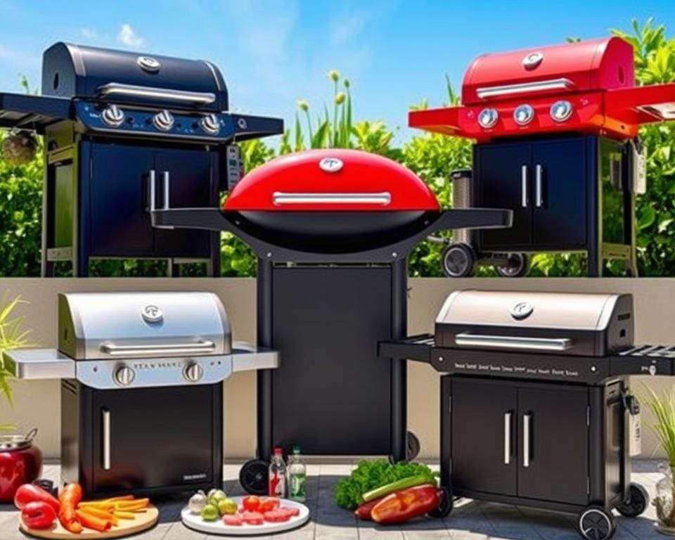 Populaire merken rookvrije elektrische barbecues