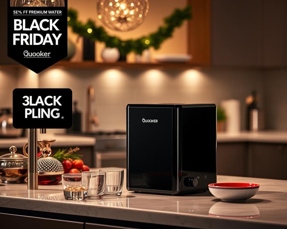 Quooker Cube: Black Friday korting op luxe water