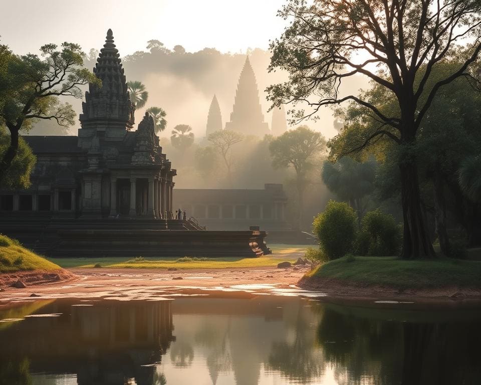 Reizen naar de eeuwenoude tempels van Angkor Wat