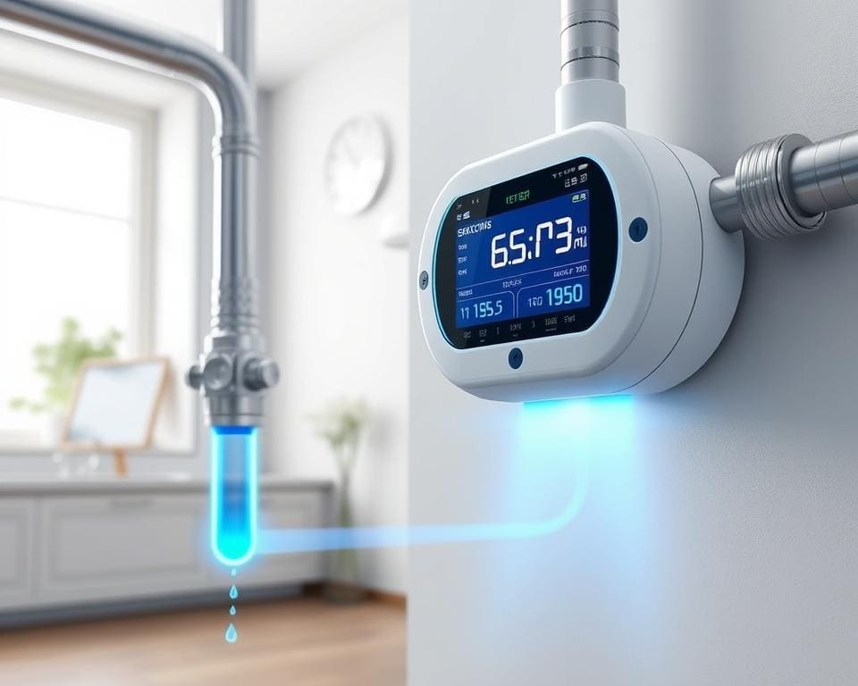 slimme watermeter en lekdetectie technologie